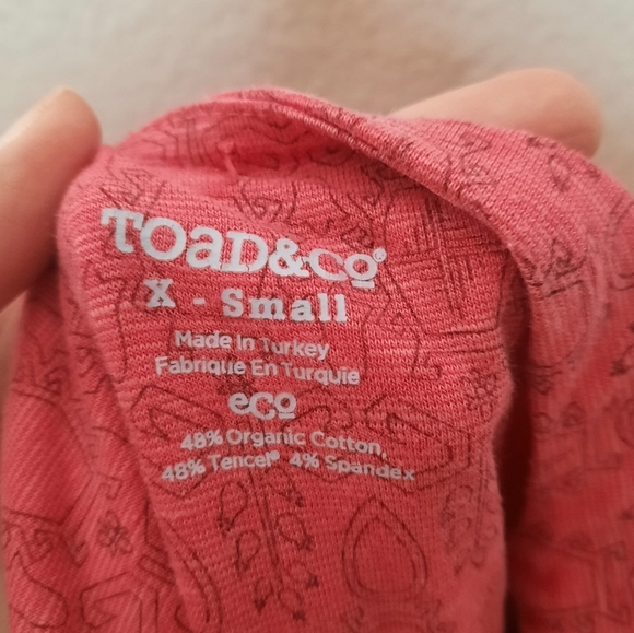 Toad&Co Sorbet Tapestry Rosemarie Dress XS - Picture 4 of 4